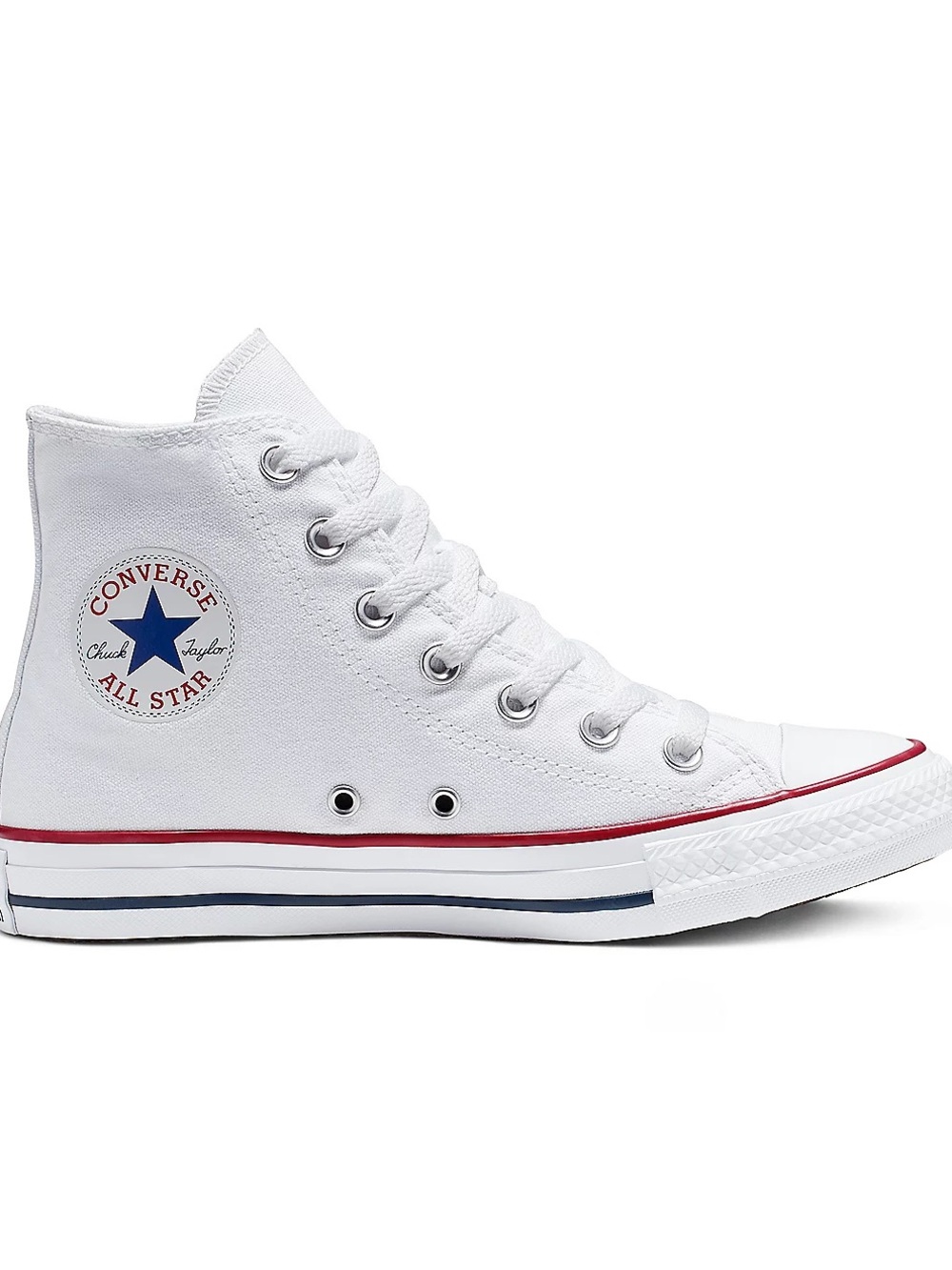 Women’s high top white converse sz 8.5